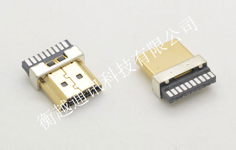 HDMI AM 19P 焊線式配鐵護(hù)套